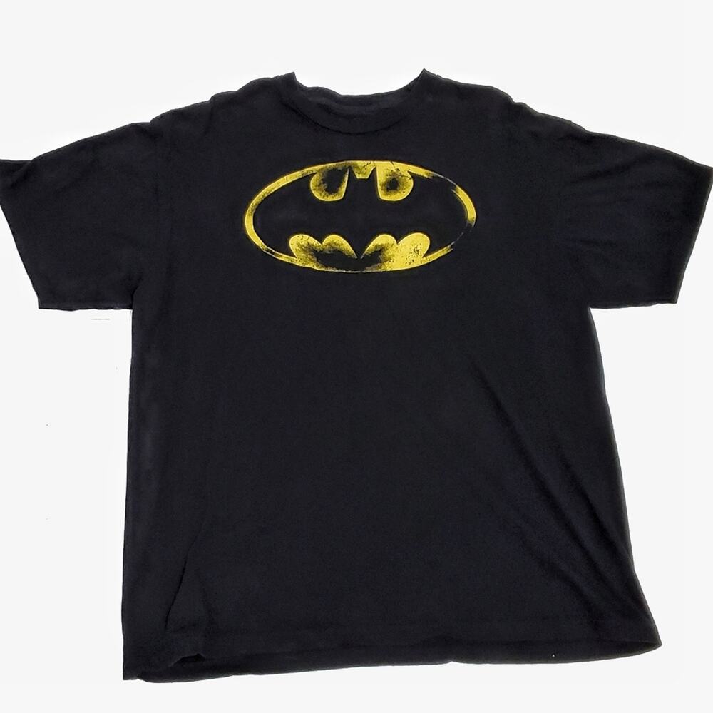 Batman Bat Signal Graphic Tee Soft Cotton